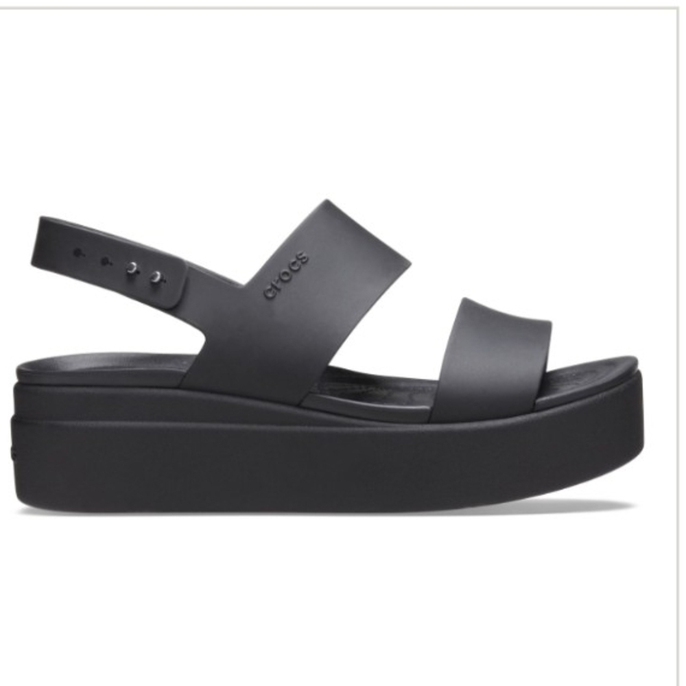 Crocs Women's Brooklyn Low Wedge Sandals